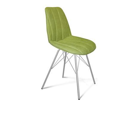 Кухонный стул SHT-ST29-C1/S37 (оливковый/хром лак) в Артеме - изображение