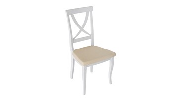 Кухонный стул Лион 2 (Белый матовый/тк № 108) в Уссурийске