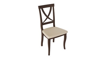 Обеденный стул Лион 2 (Орех темный/тк №108) в Уссурийске