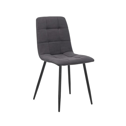 Обеденный стул Leset Скай (Металл черный/велюр графит) в Артеме - изображение 1