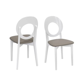 Обеденный стул Leset Хьюстон (Белый лак/экокожа 526) во Владивостоке - предосмотр 2
