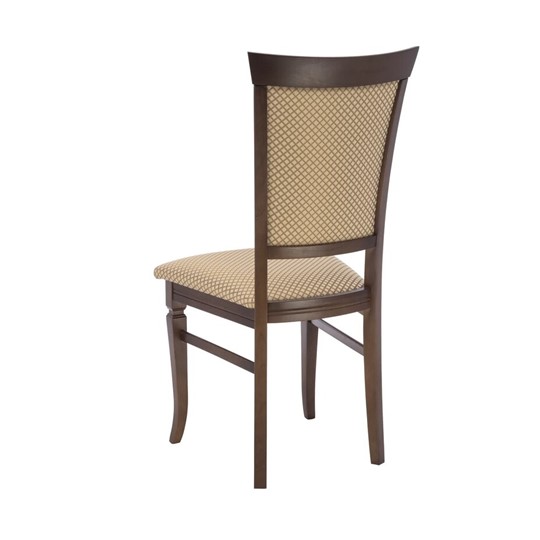 Обеденный стул Leset Монтана (Орех шоколадный Т19/жаккард Антина золотой Ж4.02)) во Владивостоке - изображение 1