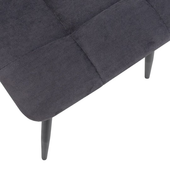 Обеденный стул Leset Скай (Металл черный/велюр графит) в Артеме - изображение 4