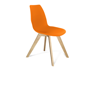 Кухонный стул SHT-ST29/S39 (оранжевый ral2003/прозрачный лак) в Уссурийске