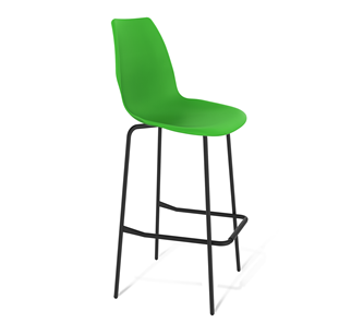 Барный стул SHT-ST29/S29 (зеленый ral 6018/черный муар) в Артеме