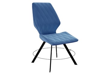 Обеденный стул 243 PRO поворотный синий/черный в Уссурийске