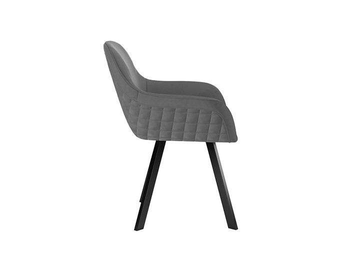 Кухонный стул 248 Поворотный, Микровелюр Z28 Темно-серый/черный в Уссурийске - изображение 3