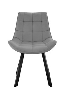 Обеденный стул 263 Поворотный, Микровелюр B22 Grey / опоры черные в Уссурийске - предосмотр 1