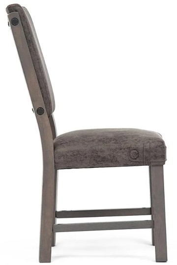 Обеденный стул BOND (mod. 4290-18VB) 49х62х95 серый/серый антик арт.20423 в Артеме - изображение 2