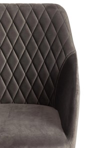 Обеденный стул BREMO (mod. 708) 58х55х83 серый barkhat 26/черный арт.19045 во Владивостоке - предосмотр 5