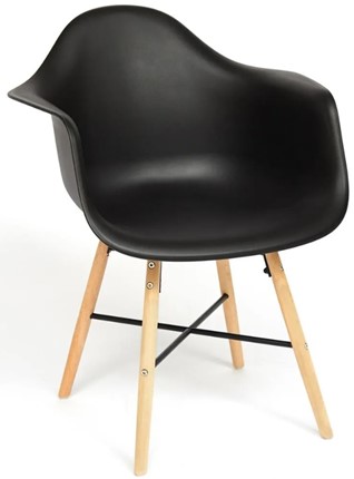 Кресло CINDY (EAMES) (mod. 919) 60х62х79 черный арт.19050 в Уссурийске - изображение