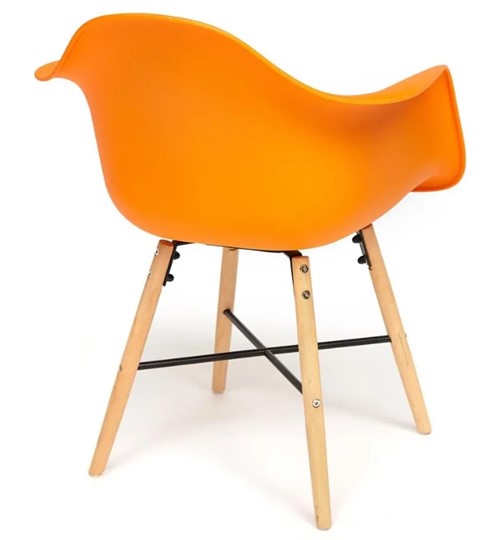 Кресло CINDY (EAMES) (mod. 919) 60х62х79 оранжевый арт.19049 в Артеме - изображение 1