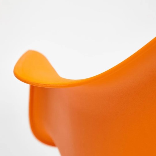 Кресло CINDY (EAMES) (mod. 919) 60х62х79 оранжевый арт.19049 в Артеме - изображение 3