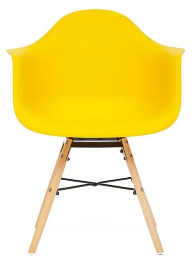 Кресло CINDY (EAMES) (mod. 919) 60х62х79 желтый арт.19048 во Владивостоке - изображение 1