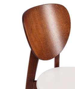 Обеденный стул Diamante, жесткое сидение бук, 42х42х85, коричневый/белый арт.19897 во Владивостоке - предосмотр 7