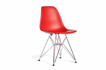 Обеденный стул DSL 110 Chrom (красный) в Артеме