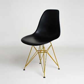 Обеденный стул DSL 110 Gold (черный) в Артеме