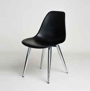 Обеденный стул DSL 110 Milan Chrom (черный) в Уссурийске