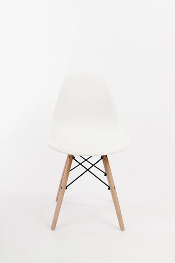 Кухонный стул DSL 110 Wood (белый) в Артеме - изображение 1