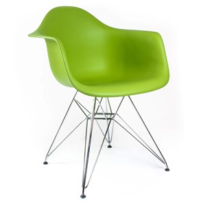 Обеденный стул DSL 330 Chrom (зеленый) в Артеме
