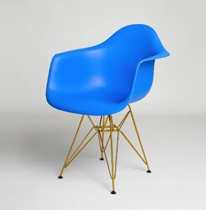 Обеденный стул DSL 330 Gold (Синий) в Артеме