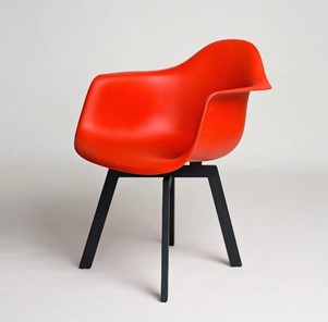Обеденный стул DSL 330 Grand Black (Красный) в Находке