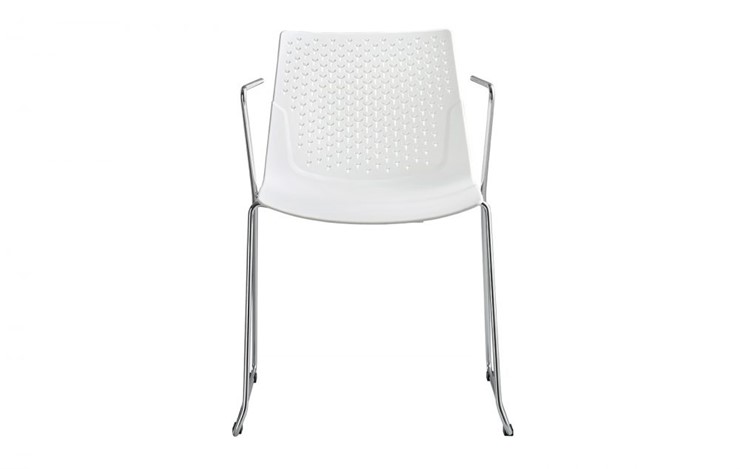 Обеденный стул FX-05F WHITE в Артеме - изображение 1
