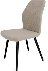 Обеденный стул Кальяри, ноги черные круглые XL (R32)/велюр T170 Бежевый в Артеме
