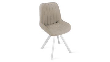 Кухонный стул Марвел Исп. 2 К2 (Белый матовый/Велюр Confetti Smoke) в Артеме