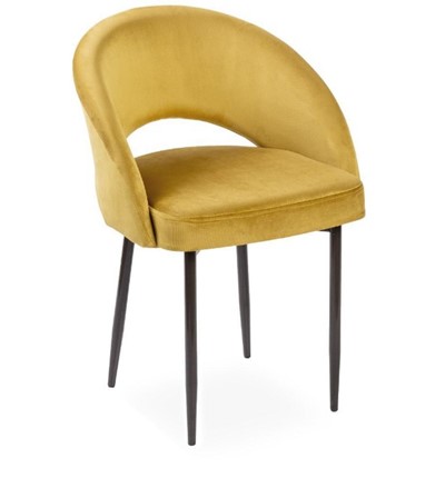 Обеденный стул Мирелла Лайт, металл Коричневый в Артеме - изображение