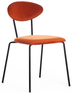 Обеденный стул NEO (mod. 0139014) 44х54х79 оранжевый S108 (126 BRICK)/черный арт.19722 в Артеме - предосмотр