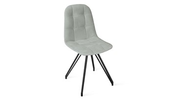 Обеденный стул Райс К4 (Черный муар/Велюр Confetti Silver) в Артеме
