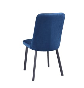 Обеденный стул Ретро С119 (отшив полоска, опора - профиль цвет под хром) во Владивостоке - предосмотр 5