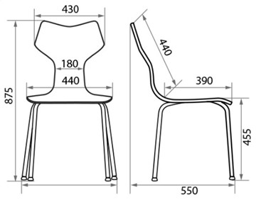 Обеденный стул Roxy wood chrome во Владивостоке - предосмотр 6