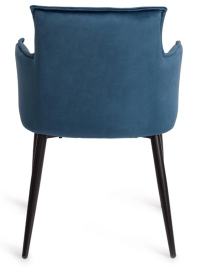 Кухонный стул SASKIA (mod. 8283) 55х61х85  синий (G062-48)/черный в Артеме - изображение 3