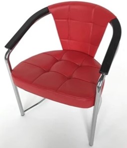 Кухонный стул Сонара комфорт С118-1 (отшив квадрат, опора - под хром) во Владивостоке - предосмотр