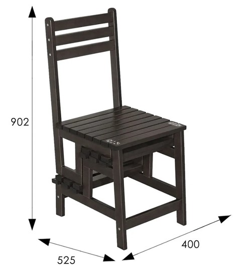 Обеденный стул стремянка Массив (венге) в Артеме - изображение 6