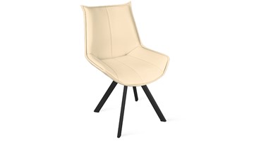 Обеденный стул Тейлор Исп. 2 К2 (Черный муар/Кож.зам Polo Cream) в Артеме