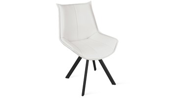 Обеденный стул Тейлор Исп. 2 К2 (Черный муар/Кож.зам Polo White) в Артеме
