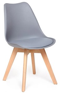Обеденный стул TULIP (mod. 73) 48,5х52,5х83 серый арт.14209 в Артеме