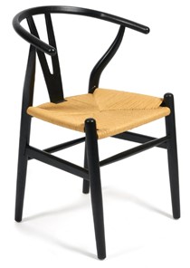 Кухонный стул WISHBONE (mod.CB2212) 57х50,5х79,5 черный арт.20507 в Артеме