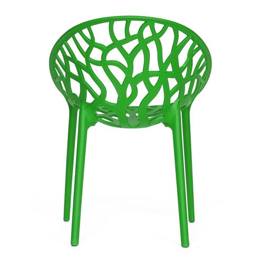 Обеденное кресло BUSH (mod.017) пластик 60*58,5*80 зеленый, арт.12653 в Артеме - изображение 3
