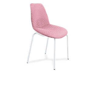 Обеденный стул SHT-ST29-С22 / SHT-S130 HD (розовый зефир/хром лак) в Находке