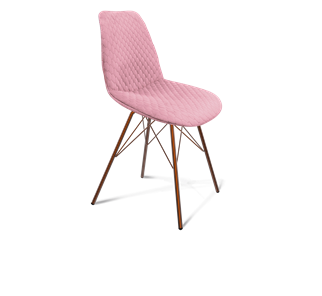 Обеденный стул SHT-ST29-С22 / SHT-S37 (розовый зефир/медный металлик) в Находке