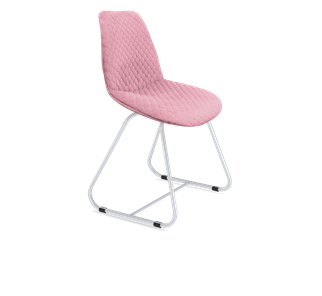 Обеденный стул SHT-ST29-С22 / SHT-S38 (розовый зефир/хром лак) в Артеме