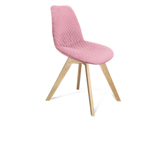 Обеденный стул SHT-ST29-С22 / SHT-S39 (розовый зефир/прозрачный лак) во Владивостоке