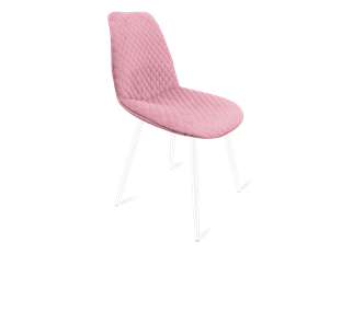 Обеденный стул SHT-ST29-С22 / SHT-S95-1 (розовый зефир/белый муар) во Владивостоке - предосмотр