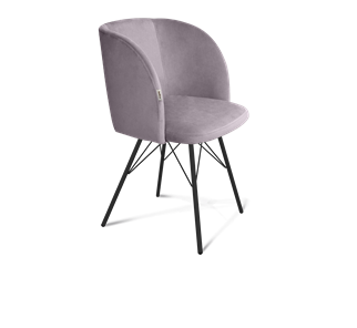 Обеденный стул SHT-ST33 / SHT-S37 (сиреневая орхидея/черный муар) в Артеме