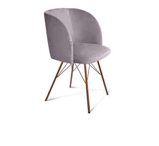 Обеденный стул SHT-ST33 / SHT-S37 (сиреневая орхидея/медный металлик) во Владивостоке - предосмотр
