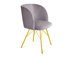 Обеденный стул SHT-ST33 / SHT-S37 (сиреневая орхидея/золото) в Артеме